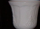 Colony Harvest Milk Glass Goblet