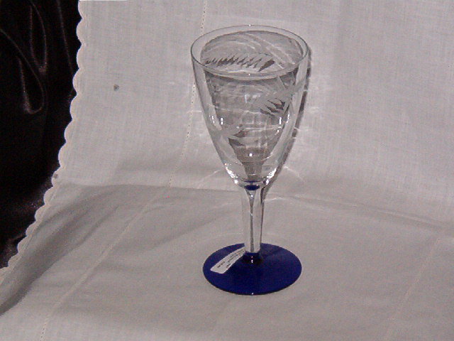 Weston Glass Co. WGL1 Water Goblet