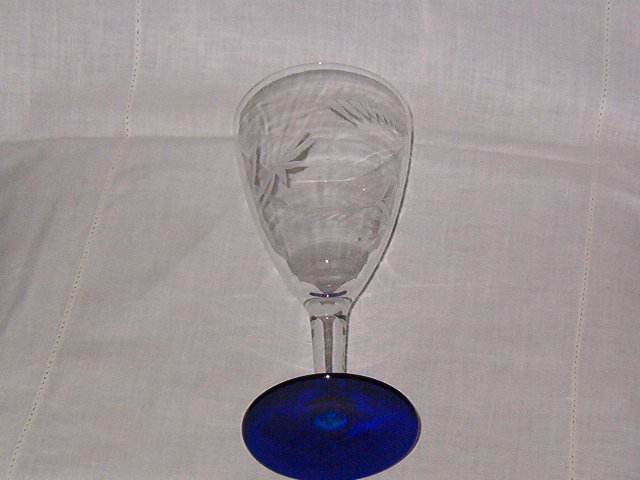Weston Glass Co. WGL1 Water Goblet