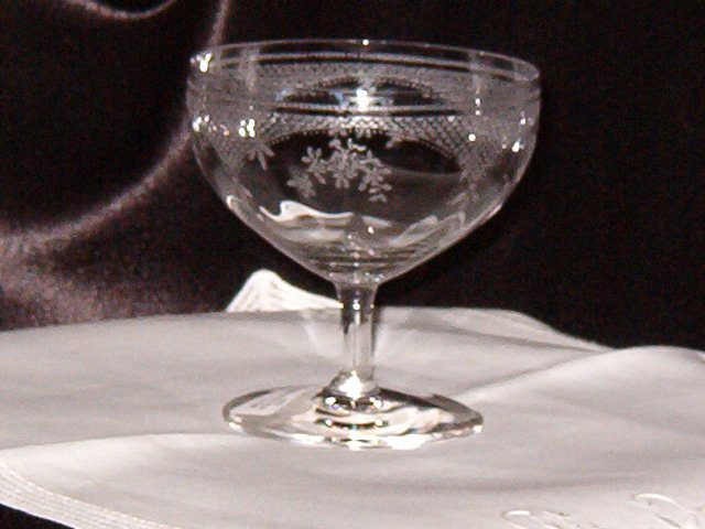 Fostoria Virginia Older Etched Low Sherbet