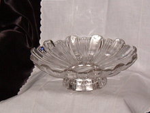 Crystal Footed Garden Bowl