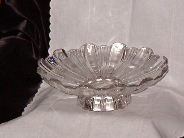 Crystal Footed Garden Bowl