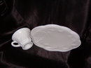 Colony Harvest Milk Glass Snack Tray w/Cup