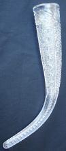 Antique Victorian Rare Auto,Car, Cut Crystal Flower Vase or Bud Vase 16