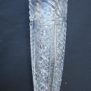 Antique Victorian Rare Auto,Car, Cut Crystal Flower Vase or Bud Vase 16