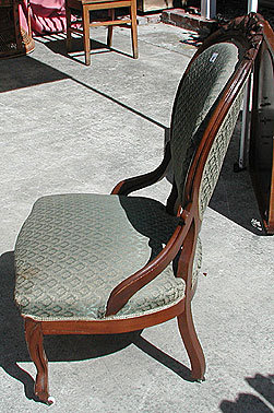 Antique Victorian Parlor Chair