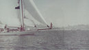 Large Real Photo Sail Boat Race S. F. Bay