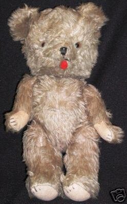 Vintage Steiff Style Mohair Teddy Bear