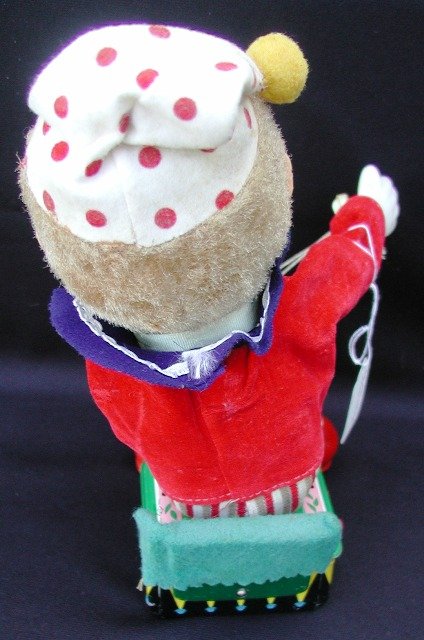 Yo Yo Clown 1950's Battery Op Toy, Japan