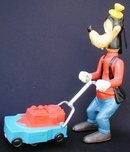 Goofy Battery OP Lawn Mower, Alps, 50's