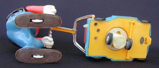 Goofy Battery OP Lawn Mower, Alps, 50's