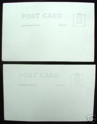 Two North American Aviations RPPC Real Post Cards