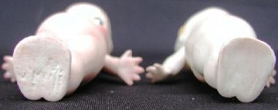 (2) Rose ONeill KEWPIE DOLLS
