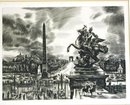 Albert Decaris 1901 Black & White Engraving