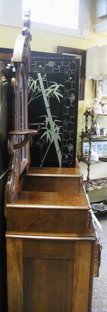 1880's Walnut Victorian Marble top Dresser