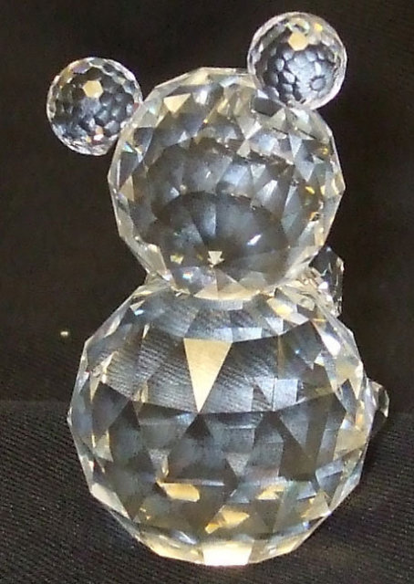Swarovski Crystal Bear signed 3