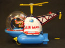Vintage Air Mail Helicopter Battery Operated Toy Japan