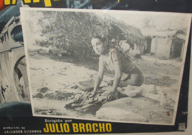 1955 Mexican Movie Poster MARIA la VOZ dir Julio Bracho