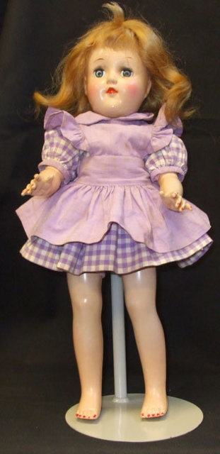 Vintage Ideal Toni Doll Hard Plastic 1950s 15