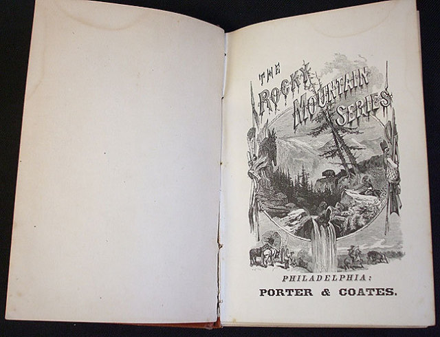 Rare Antique Book 1868 Frank by Harry Castlemon