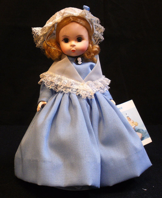 4 Madame Alexander Dolls,1960's Boxes orignial cloths