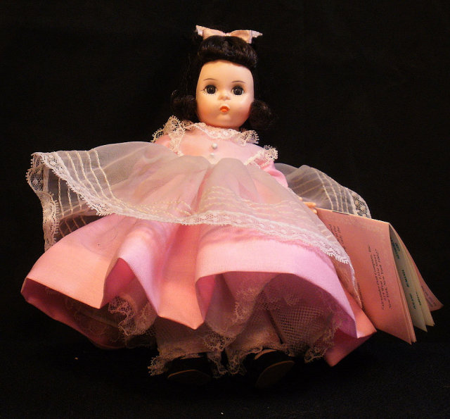 4 Madame Alexander Dolls,1960's Boxes orignial cloths