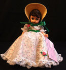 4 Madame Alexander Dolls,1960's Boxes orignial cloths