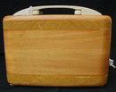 Vintage Wood Table Top Packer Bell Radio, Works Great