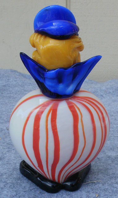 Beautiful Mid Century Murano Art Glass Clown Figurine