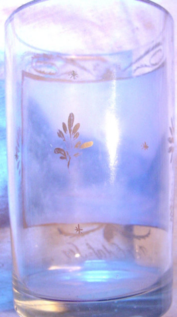 Elaborate Biedermeier Spa Tumbler