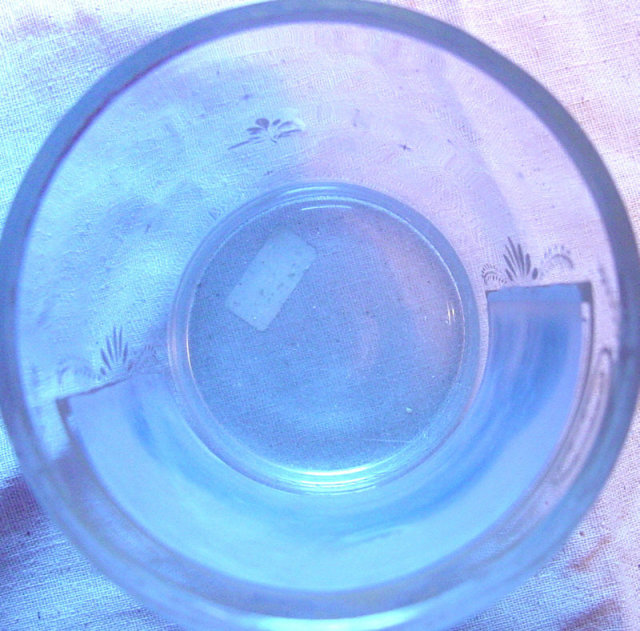 Elaborate Biedermeier Spa Tumbler