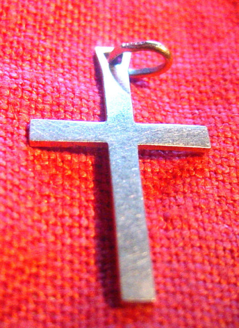 Italian 18K Gold Cross