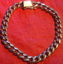 Handsome 14K Gold Bracelet For Charms