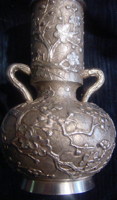 Splendid China Trade Silver Vase
