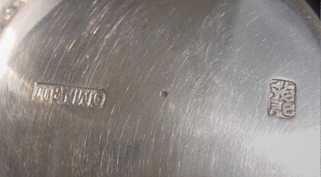 Splendid China Trade Silver Vase