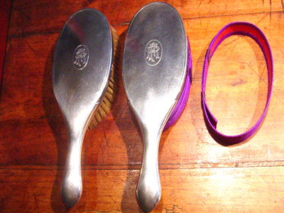 Massive China Trade Silver Dressing Service