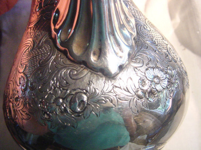 Majestic Scottish Silver Teapot