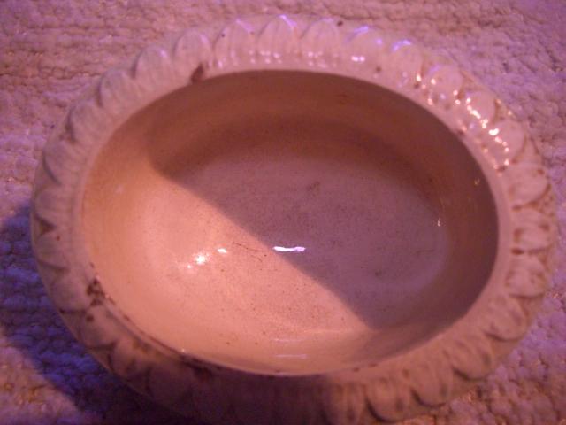 English Creamware Jellied Egg Mould