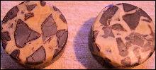 Two Elegant Plinths of Septarian Nodule