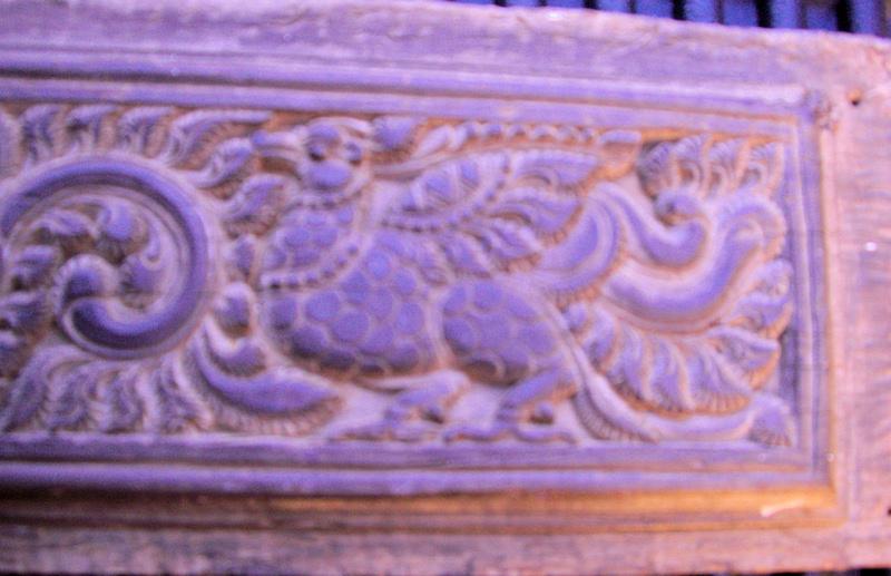 Three Superb Indian Carved Panels - Garuda