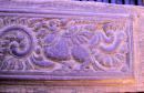 Three Superb Indian Carved Panels - Garuda