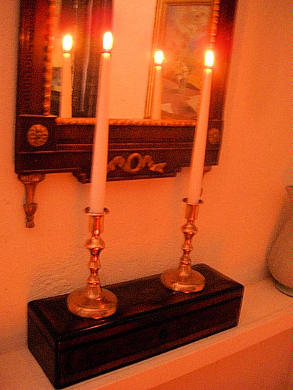 Fine Quality William IV Bell-metal Candlesticks