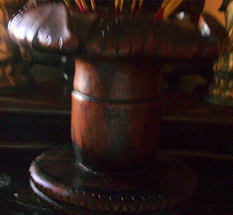 Rare Chinese Huanghuali Incense Holder