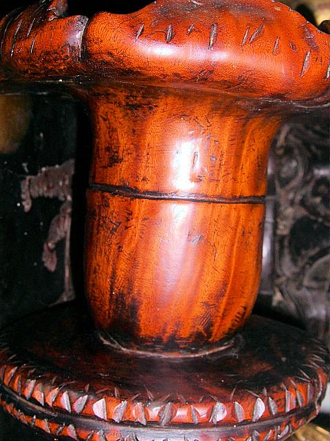 Rare Chinese Huanghuali Incense Holder