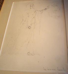 Leonor Fini Drawing