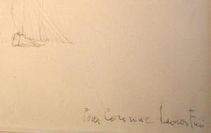 Leonor Fini Drawing