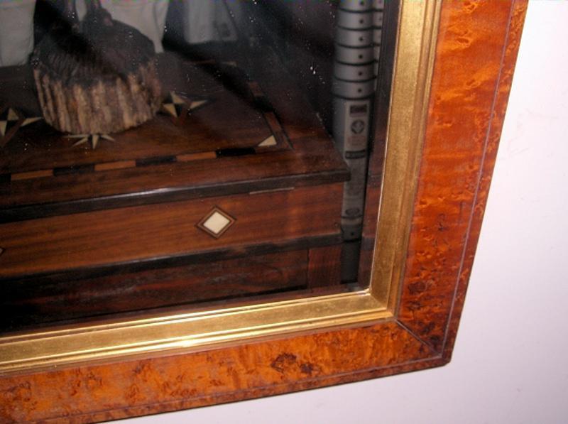 Pair Mirrors Bird's-Eye Maple