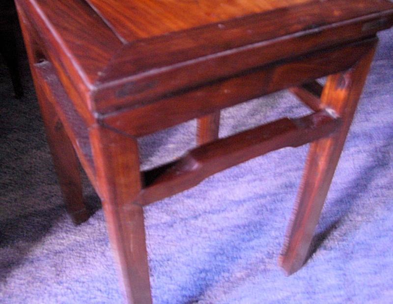 Chinese Huanghuali Table/Stool