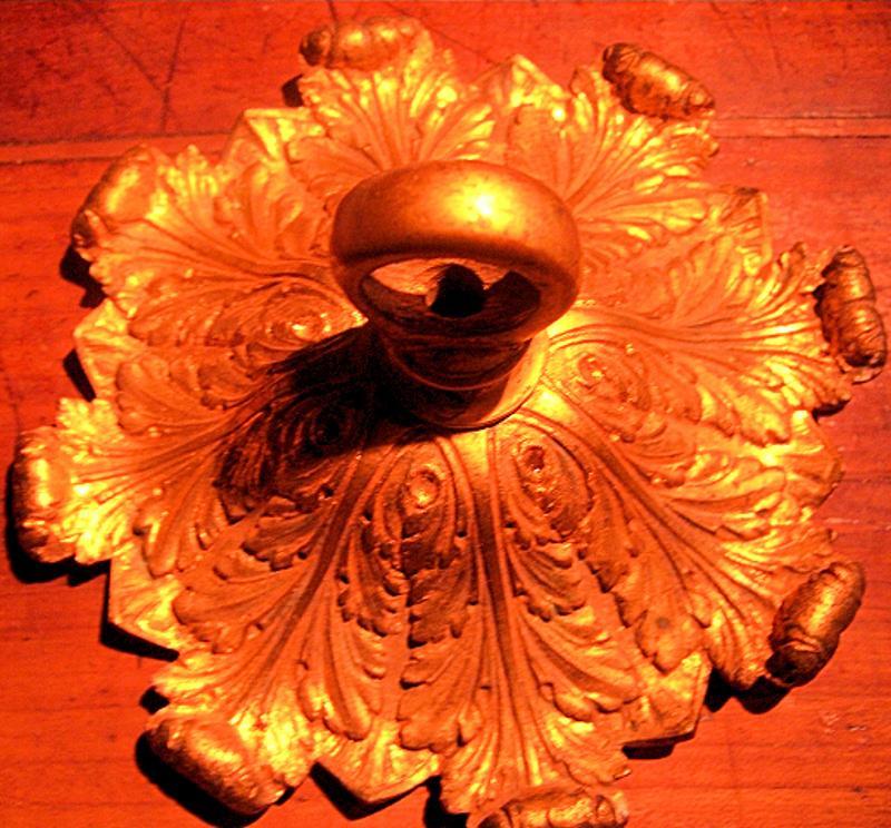 Superb Ormolu Ceiling Rosette