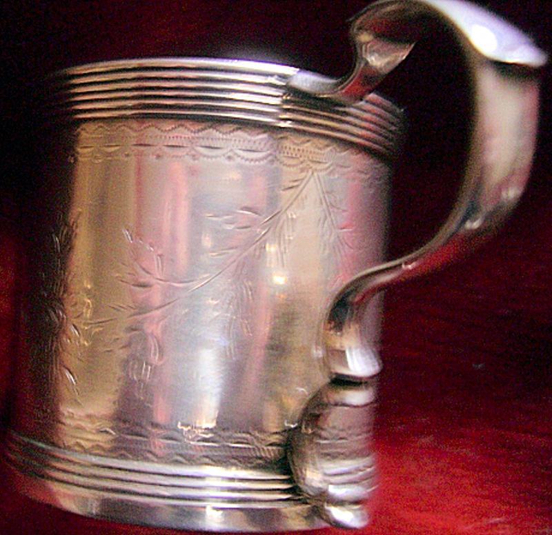 Rare Pair 18th C. Portuguese Cups